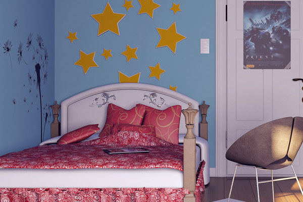 Υπνοδωμάτιο Starry Teenage Girl