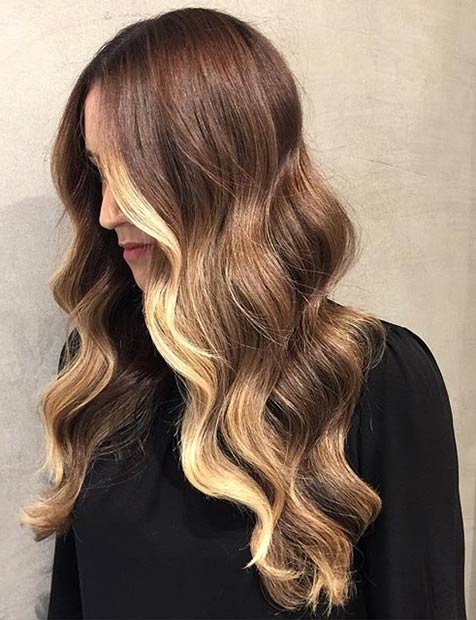 מסגרות פנים קלות Balayage