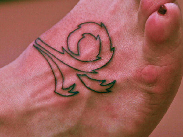 Tatouage De Pied