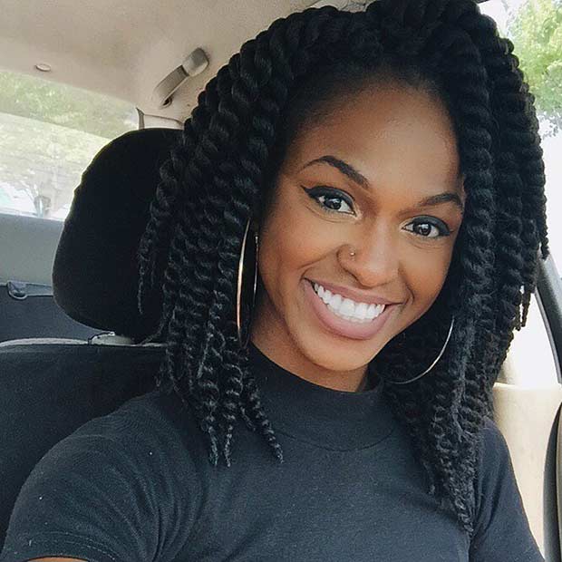 Crochet Bob Twists Style