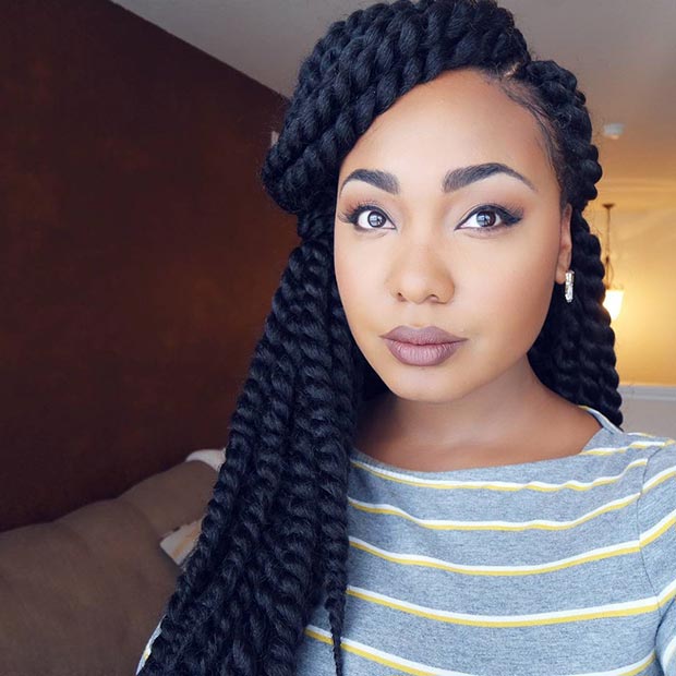 Crochet Twists Mignon Demi Chignon