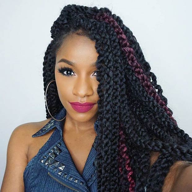 Crochet 3D Cubic Twist Hairstyle