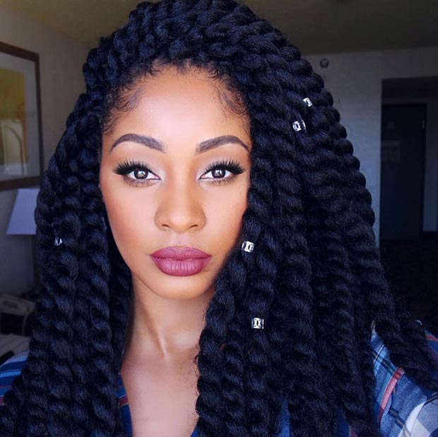 Crochet Jumbo Twists Style