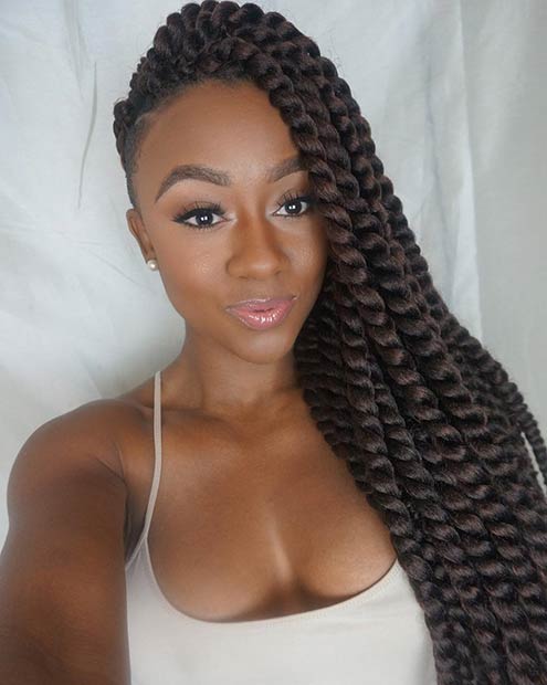 Crochet Jumbo Senegalese Twists