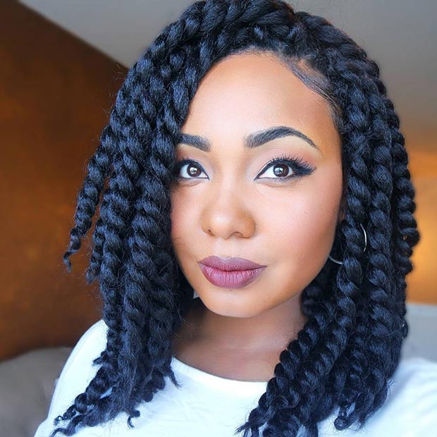 Layered Medium Crochet Twists