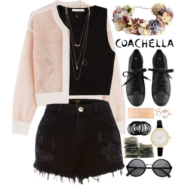 Idée de tenue Coachella Grunge