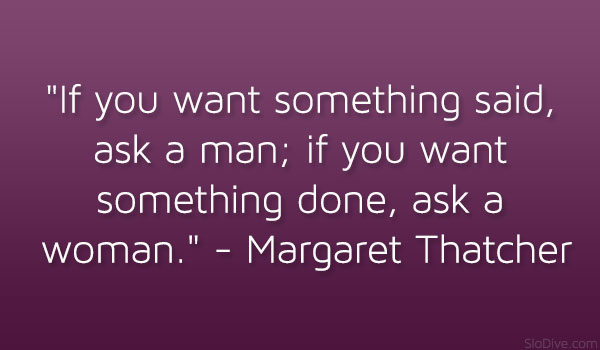 Citation de Margaret Thatcher