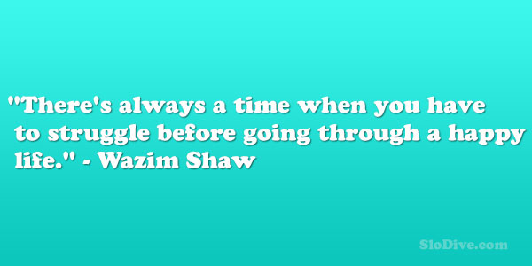 Απόσπασμα Wazim Shaw