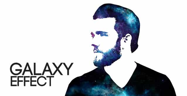 צור מדריכי קומפוזיציה של Galaxy Effect Photoshop באינטרנט