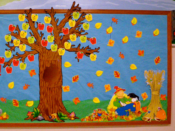 Tableau d'affichage fruité