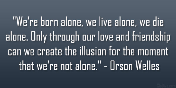 Απόσπασμα Orson Welles