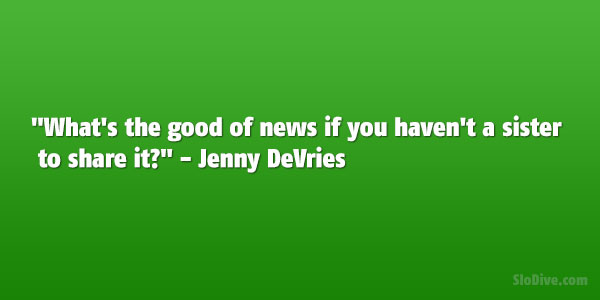 Citation de Jenny DeVries