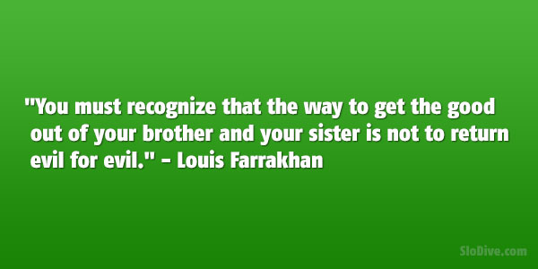 Louis Farrakhan Απόσπασμα