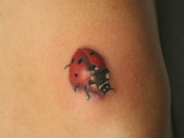 Κλασικό τατουάζ Ladybug