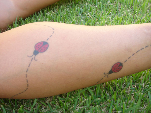 Calf Tattoo