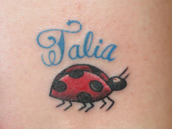 Hommage Tatouage Coccinelle