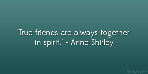 Απόσπασμα Anne Shirley
