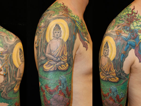 Tatouage Bouddha