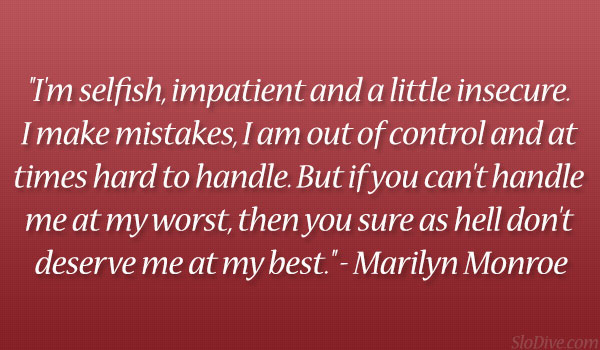 Citation de Marilyn Monroe