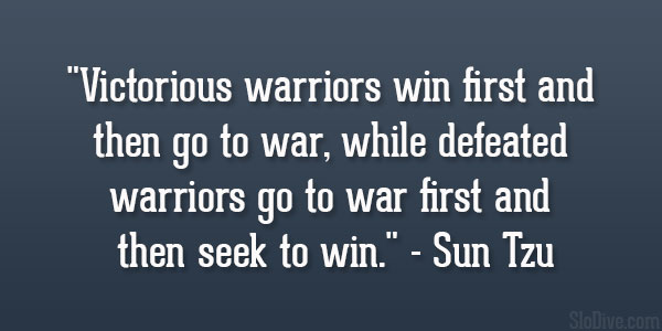Citation de Sun Tzu
