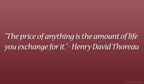 Citation de Henry David Thoreau