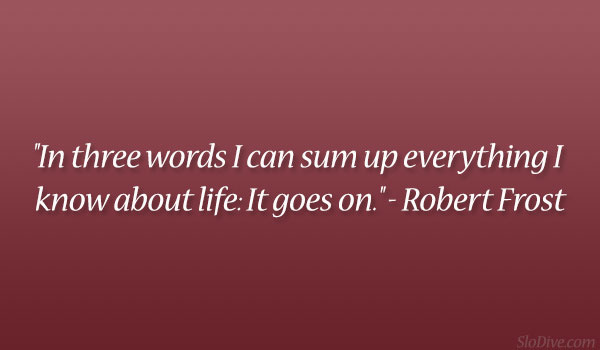 Citation de Robert Frost