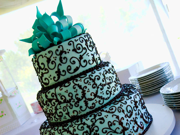 Πανέμορφη γαμήλια τούρτα