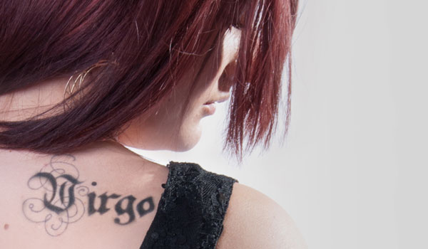 Shoulder Virgo Tattoo