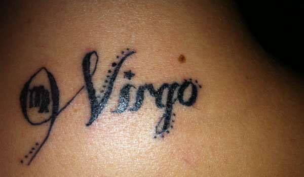 Τατουάζ Virgo Script
