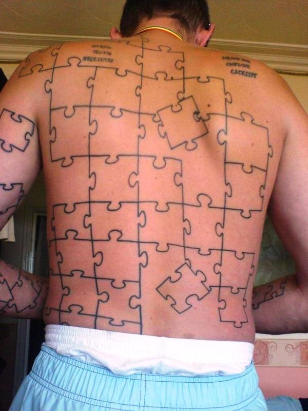 Tatouage De Puzzle