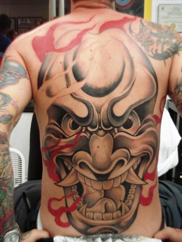 Tatouage Oni