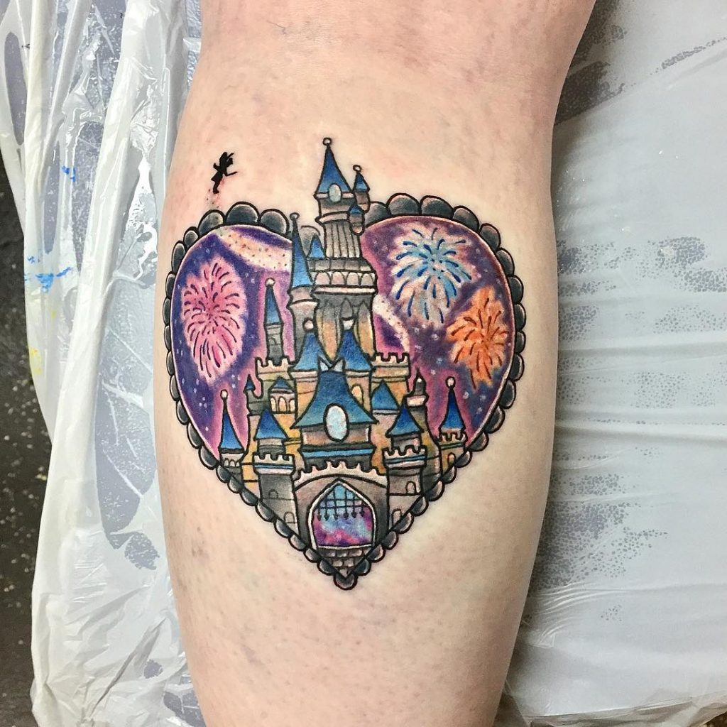 Τατουάζ Disney Castle