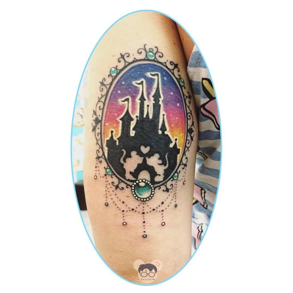 Tatouages ​​​​du château de Disney Walt Disney World