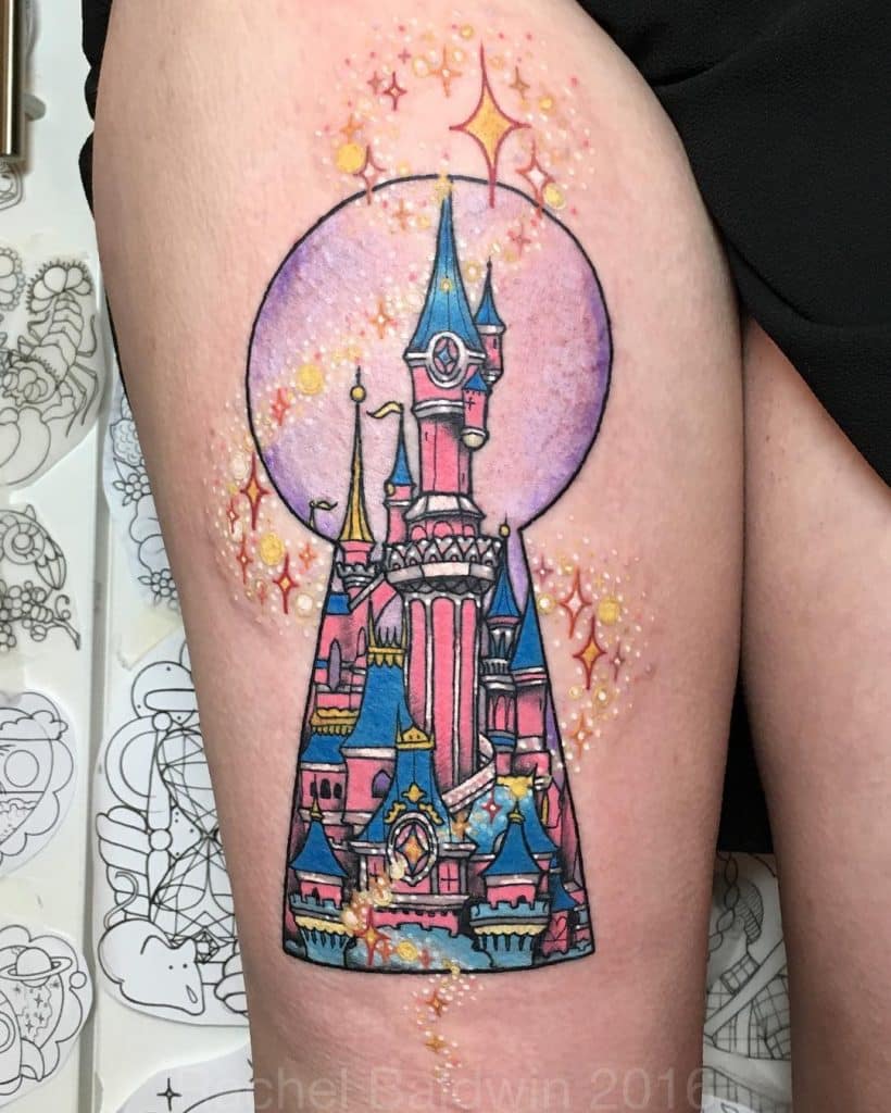 Tatouages ​​​​du château de Disney Magic Kingdom