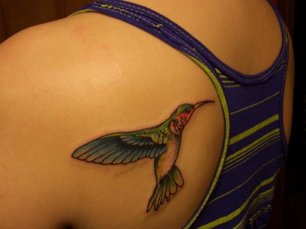 Shoulder Blade Tattoo