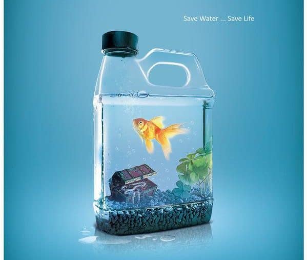 εξοικονόμηση νερού-αφίσα