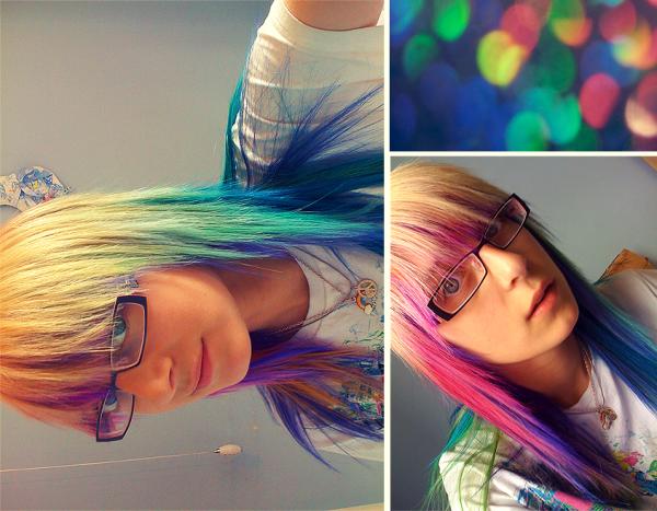 Rainbow Hair