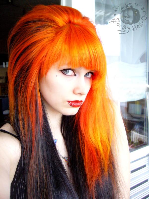 Πορτοκαλί μαλλιά
