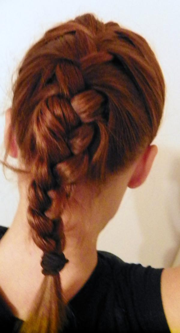 Tresse Française Cheveux Roux