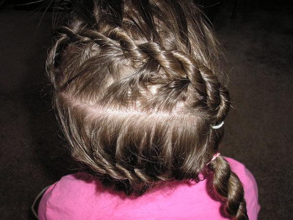 Μορφή σχοινιού French Braid