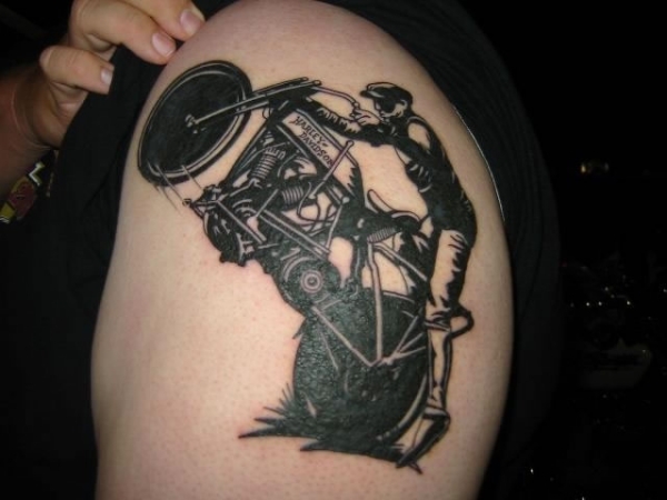 Tatouage Harley Vintage