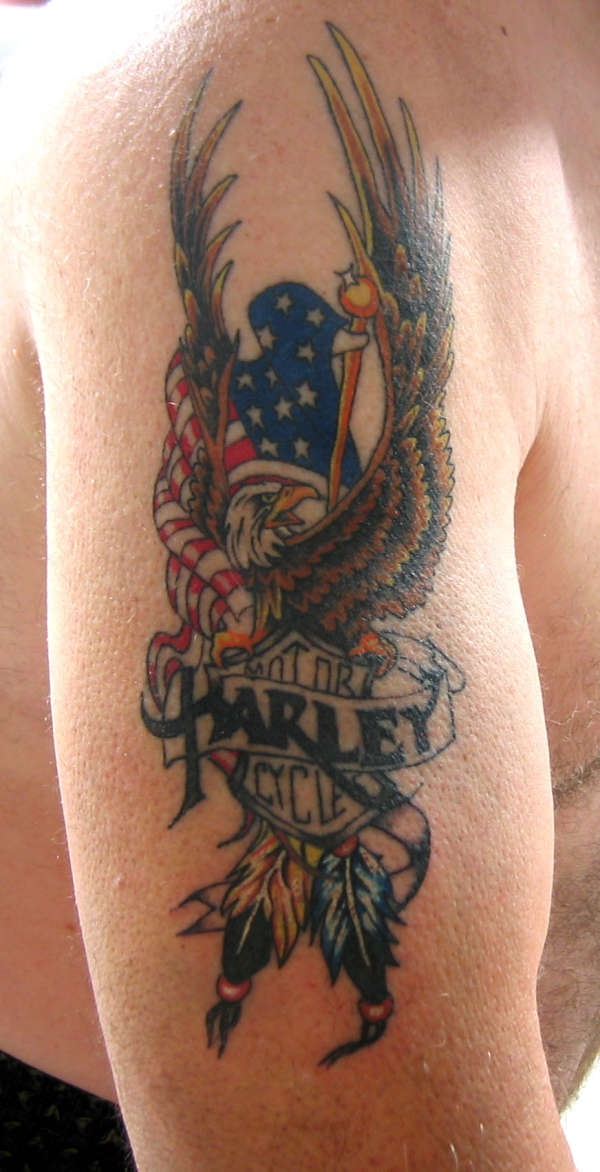 Tatouage Harley Davidson fantastique