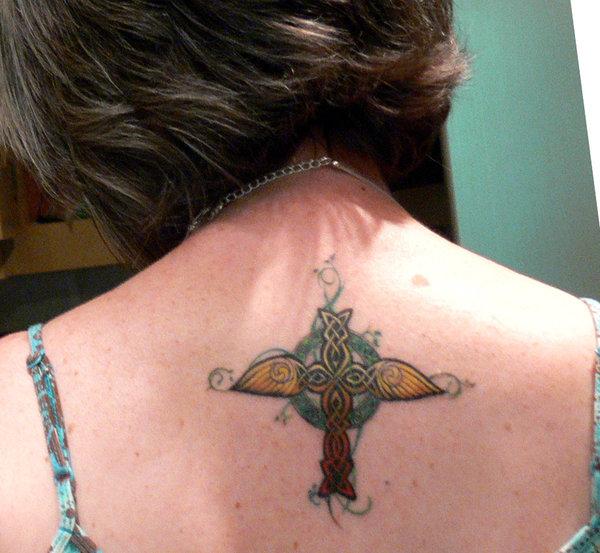Tatouage Croix Indépendance