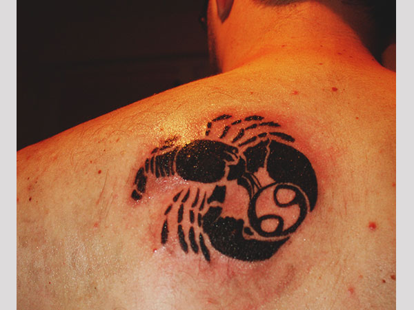 Back Cancer Tattoo