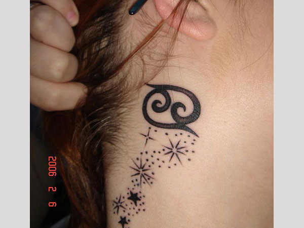 Tatouage Cancer Mignon