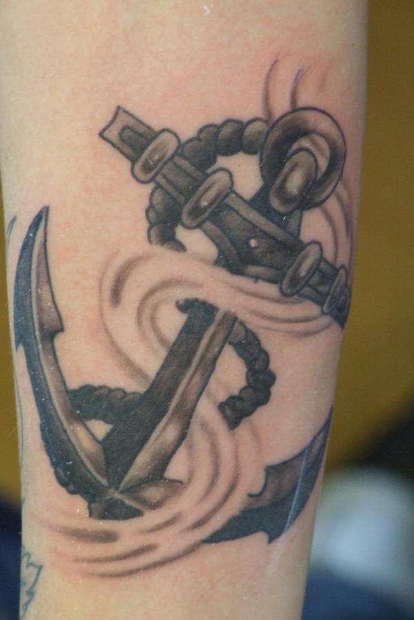 Old School Anchor Design