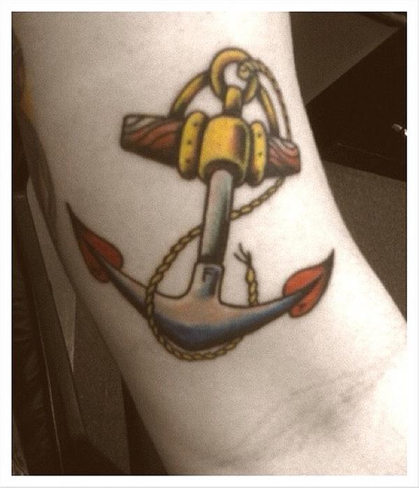 Anchor Tattoo Pop Art