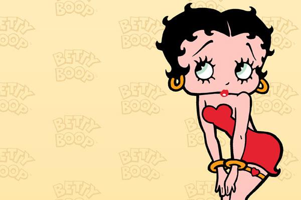 Betty Boop pose