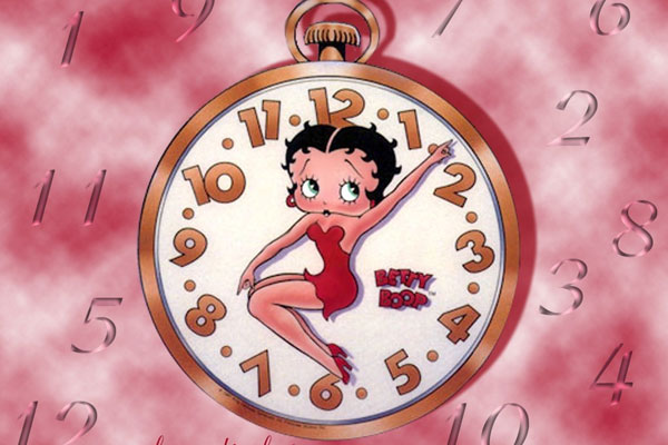 Horloge Betty Boop