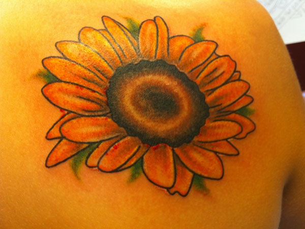 Sunflower Deep Tattoo